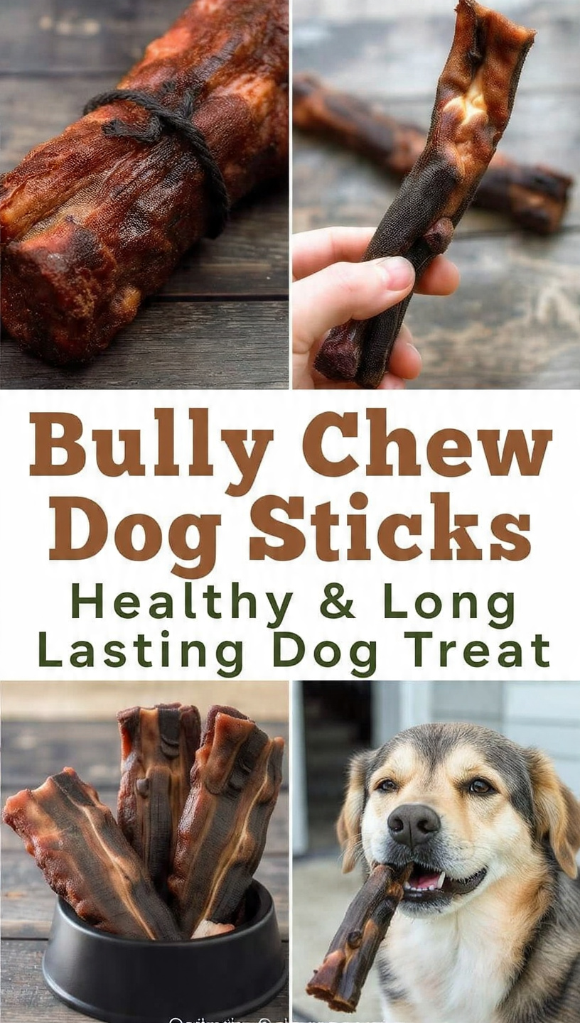 Bully Chew Dog Sticks – Healthy & Long-Lasting Dog Treat