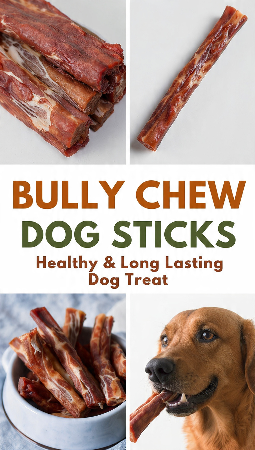 Bully Chew Dog Sticks – Healthy & Long-Lasting Dog Treat