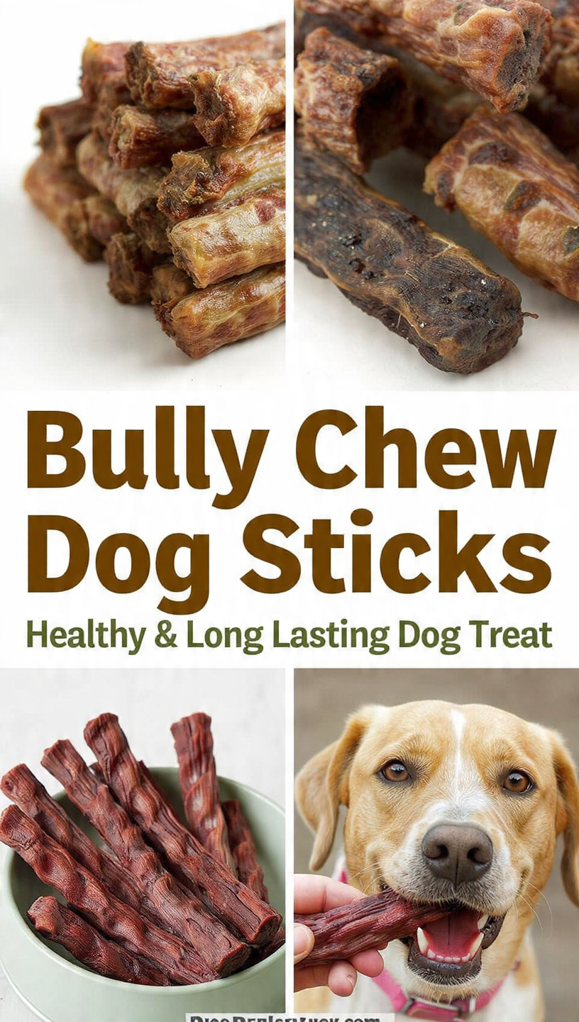 Bully Chew Dog Sticks – Healthy & Long-Lasting Dog Treat